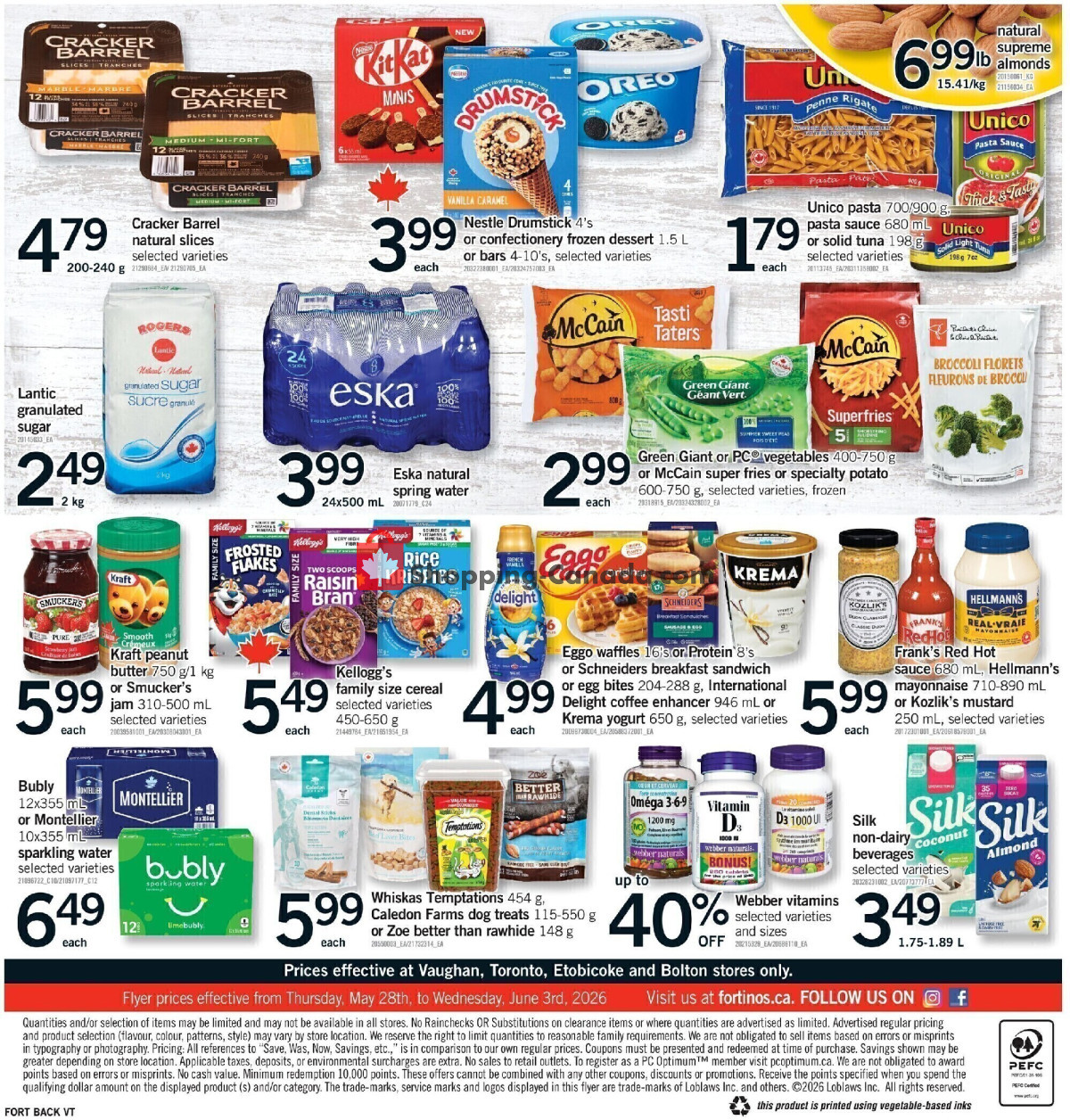 Fortinos flyer from Thursday May 28, 2026 to Wednesday June 3, 2026 - page 32