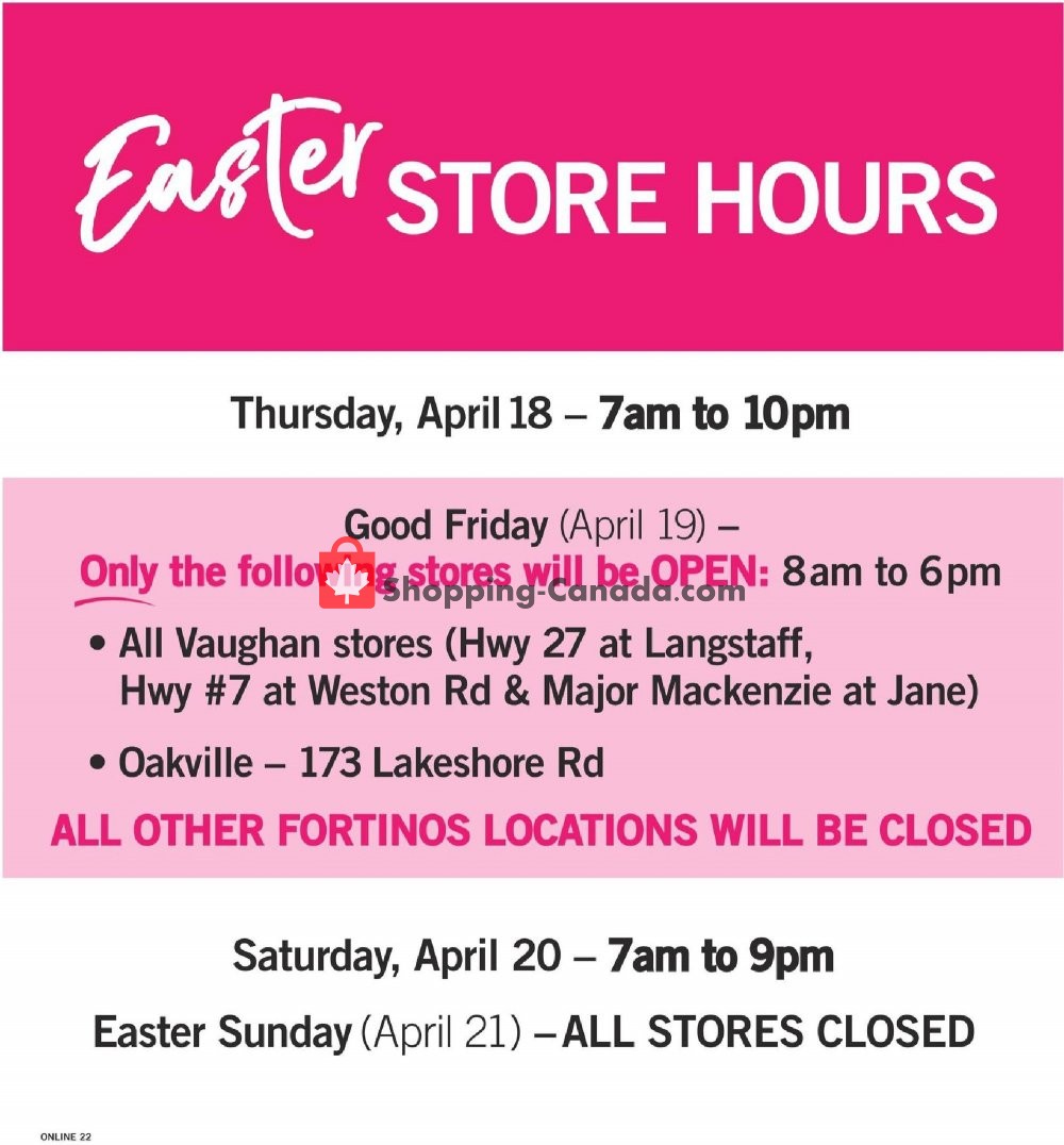 Fortinos flyer from Thursday April 18, 2019 to Saturday April 20, 2019 - page 26