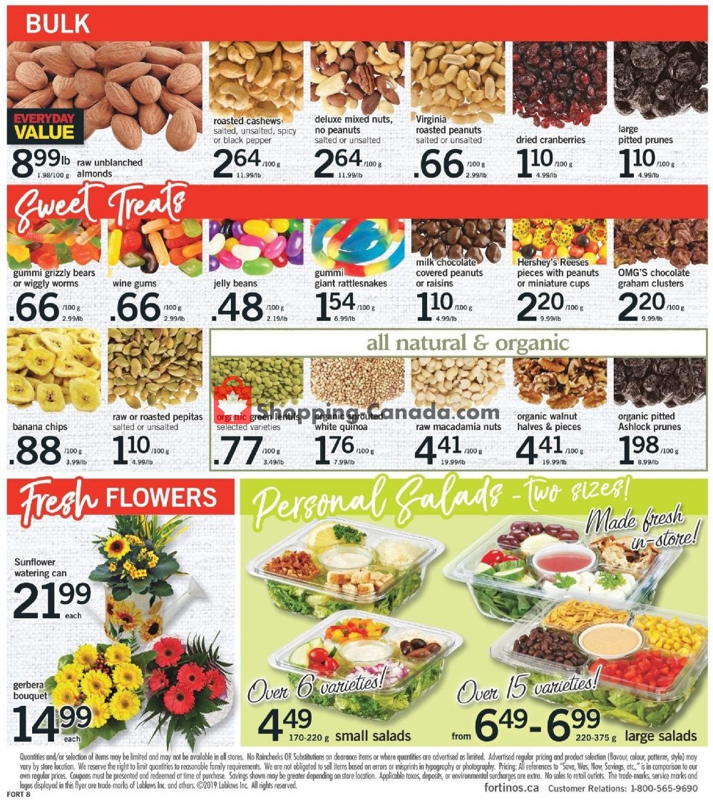 Fortinos flyer from Thursday August 8, 2019 to Wednesday August 14, 2019 - page 9