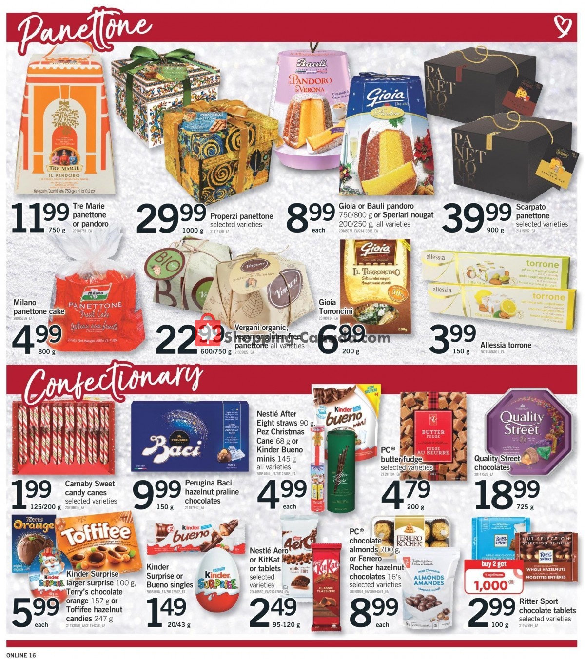 Fortinos flyer from Thursday December 2, 2021 to Wednesday December 8, 2021 - page 16