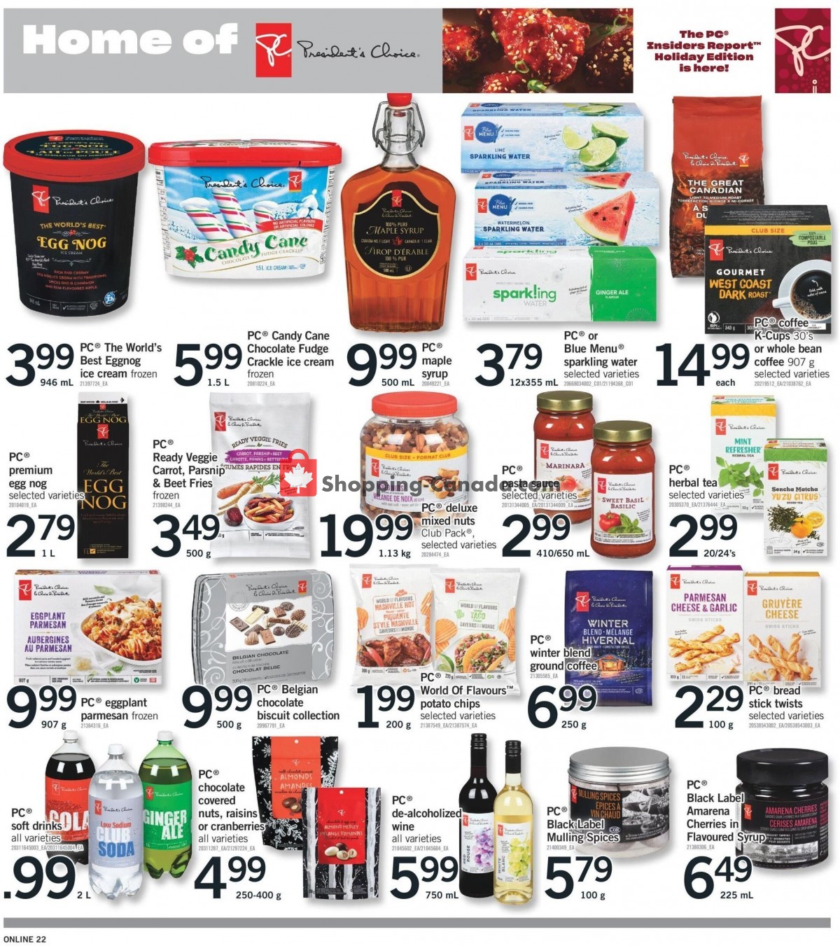 Fortinos flyer from Thursday December 2, 2021 to Wednesday December 8, 2021 - page 22