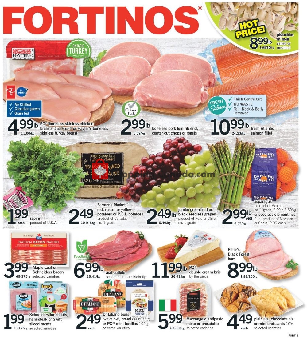 Fortinos flyer from Thursday February 6, 2020 to Wednesday February 12, 2020 - page 1