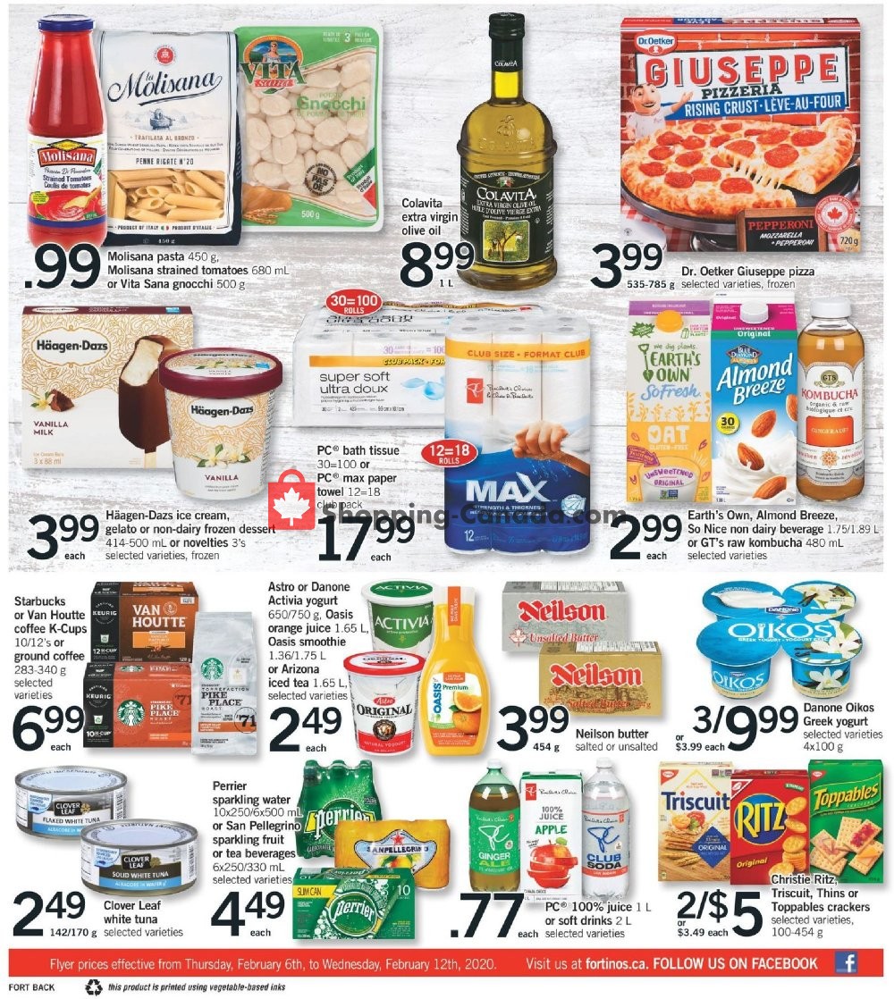 Fortinos flyer from Thursday February 6, 2020 to Wednesday February 12, 2020 - page 2
