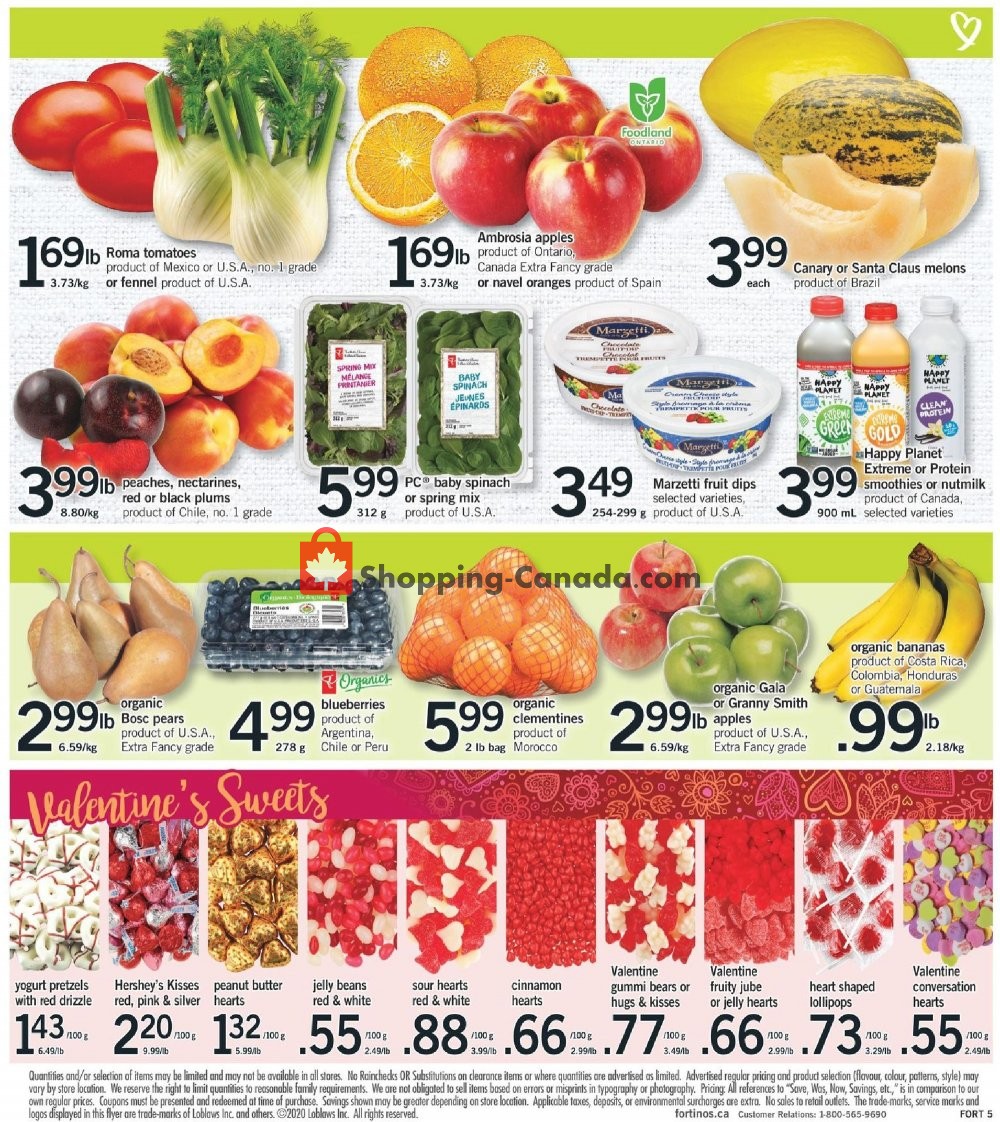 Fortinos flyer from Thursday February 6, 2020 to Wednesday February 12, 2020 - page 6