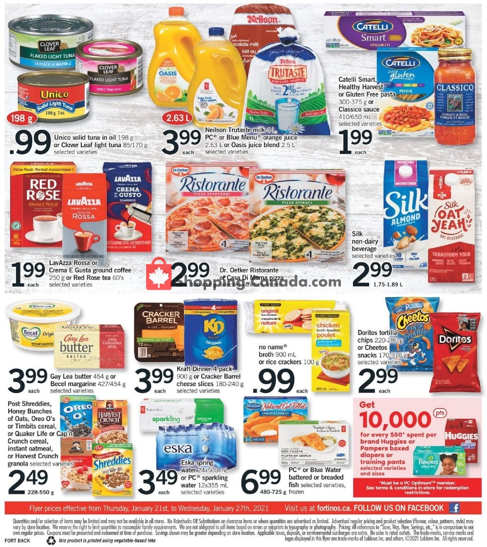 Fortinos flyer from Thursday January 21, 2021 to Wednesday January 27, 2021 - page 2