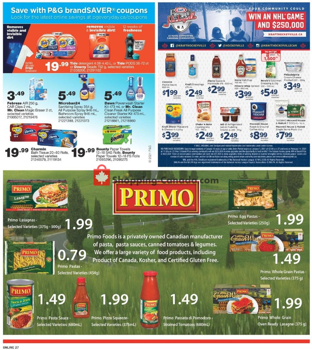 Fortinos flyer from Thursday January 21, 2021 to Wednesday January 27, 2021 - page 27