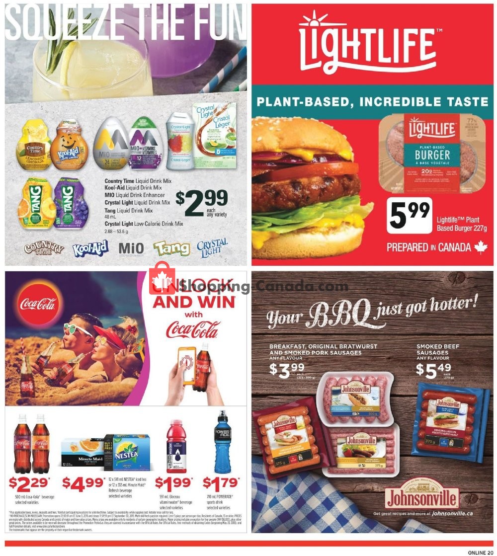 Fortinos flyer from Thursday July 11, 2019 to Wednesday July 17, 2019 - page 19