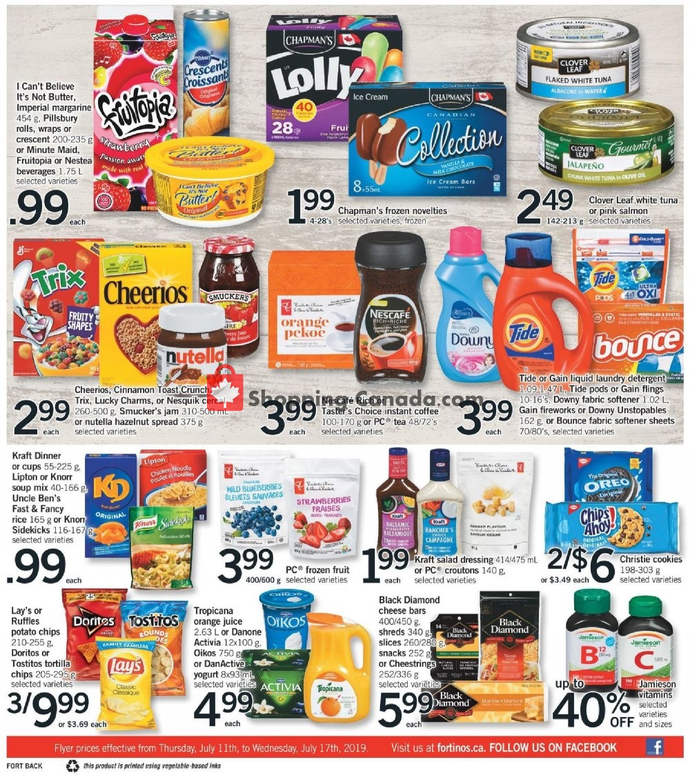 Fortinos flyer from Thursday July 11, 2019 to Wednesday July 17, 2019 - page 2