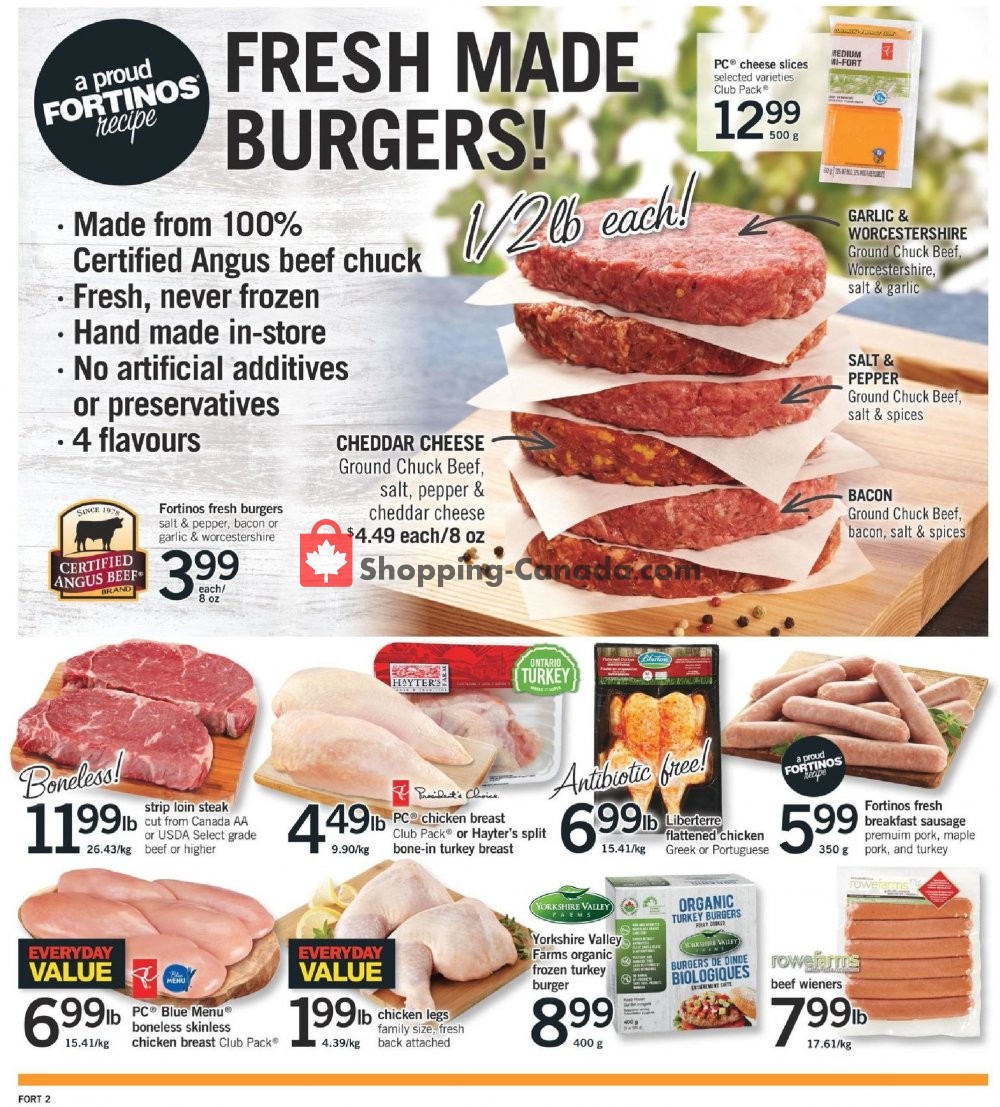 Fortinos flyer from Thursday July 11, 2019 to Wednesday July 17, 2019 - page 3