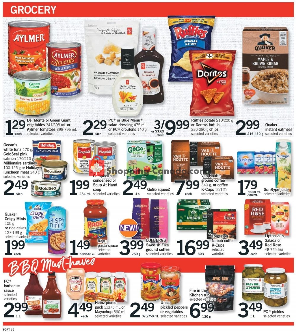 Fortinos flyer from Thursday July 25, 2019 to Wednesday July 31, 2019 - page 13
