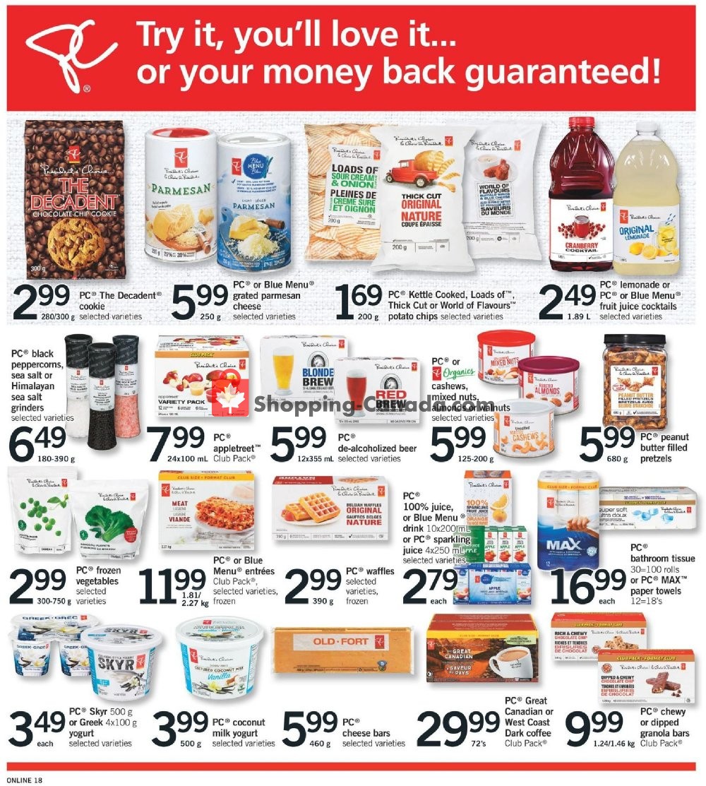 Fortinos flyer from Thursday July 25, 2019 to Wednesday July 31, 2019 - page 18