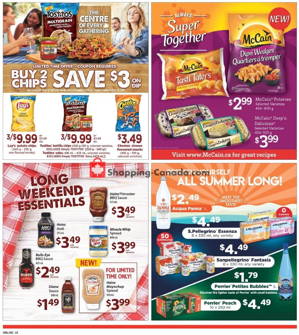 Fortinos flyer from Thursday June 27, 2019 to Wednesday July 3, 2019 - page 18
