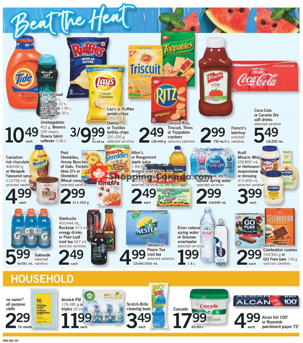 Fortinos flyer from Thursday June 4, 2020 to Wednesday June 10, 2020 - page 9