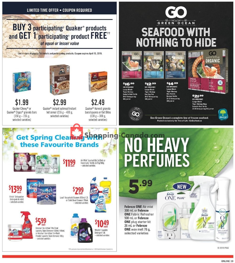 Fortinos flyer from Thursday March 14, 2019 to Wednesday March 20, 2019 - page 19