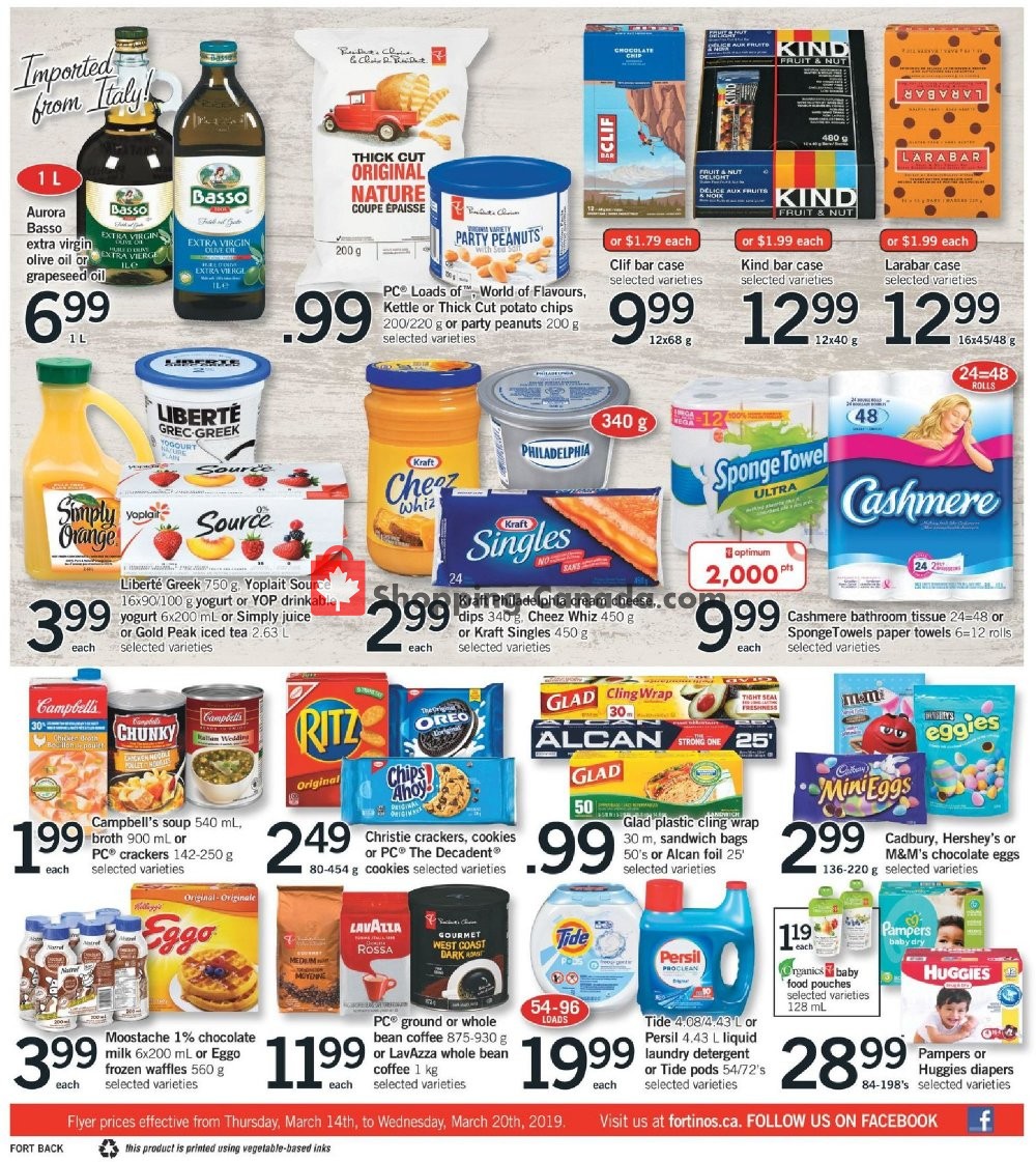 Fortinos flyer from Thursday March 14, 2019 to Wednesday March 20, 2019 - page 2