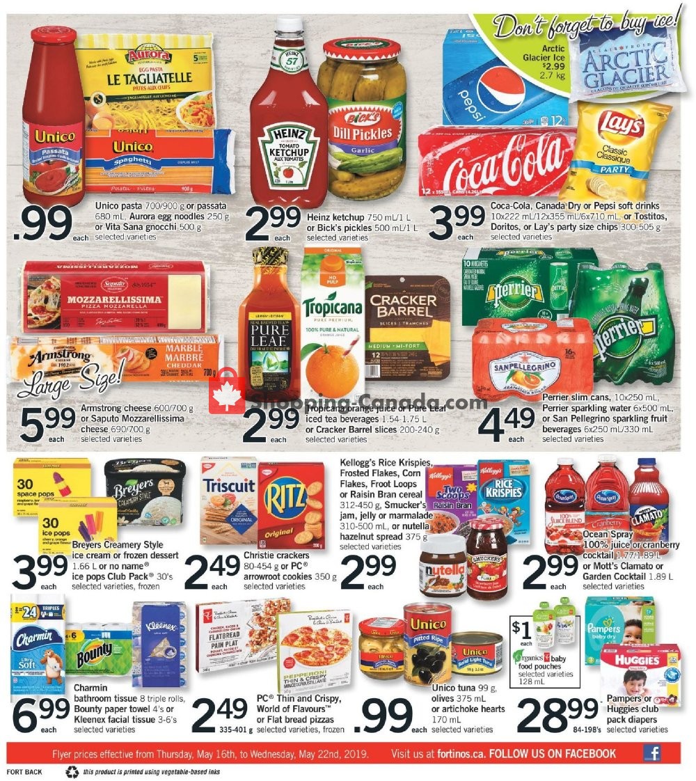 Fortinos flyer from Thursday May 16, 2019 to Wednesday May 22, 2019 - page 2