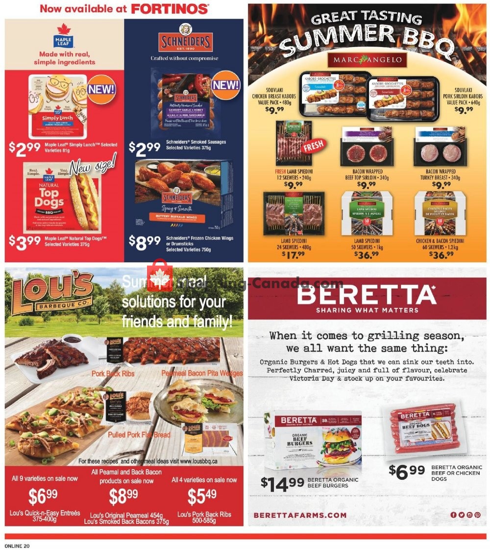 Fortinos flyer from Thursday May 16, 2019 to Wednesday May 22, 2019 - page 20
