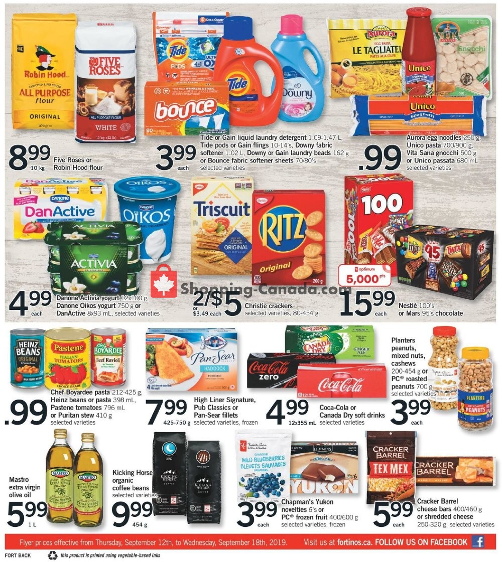 Fortinos flyer from Thursday September 12, 2019 to Wednesday September 18, 2019 - page 2