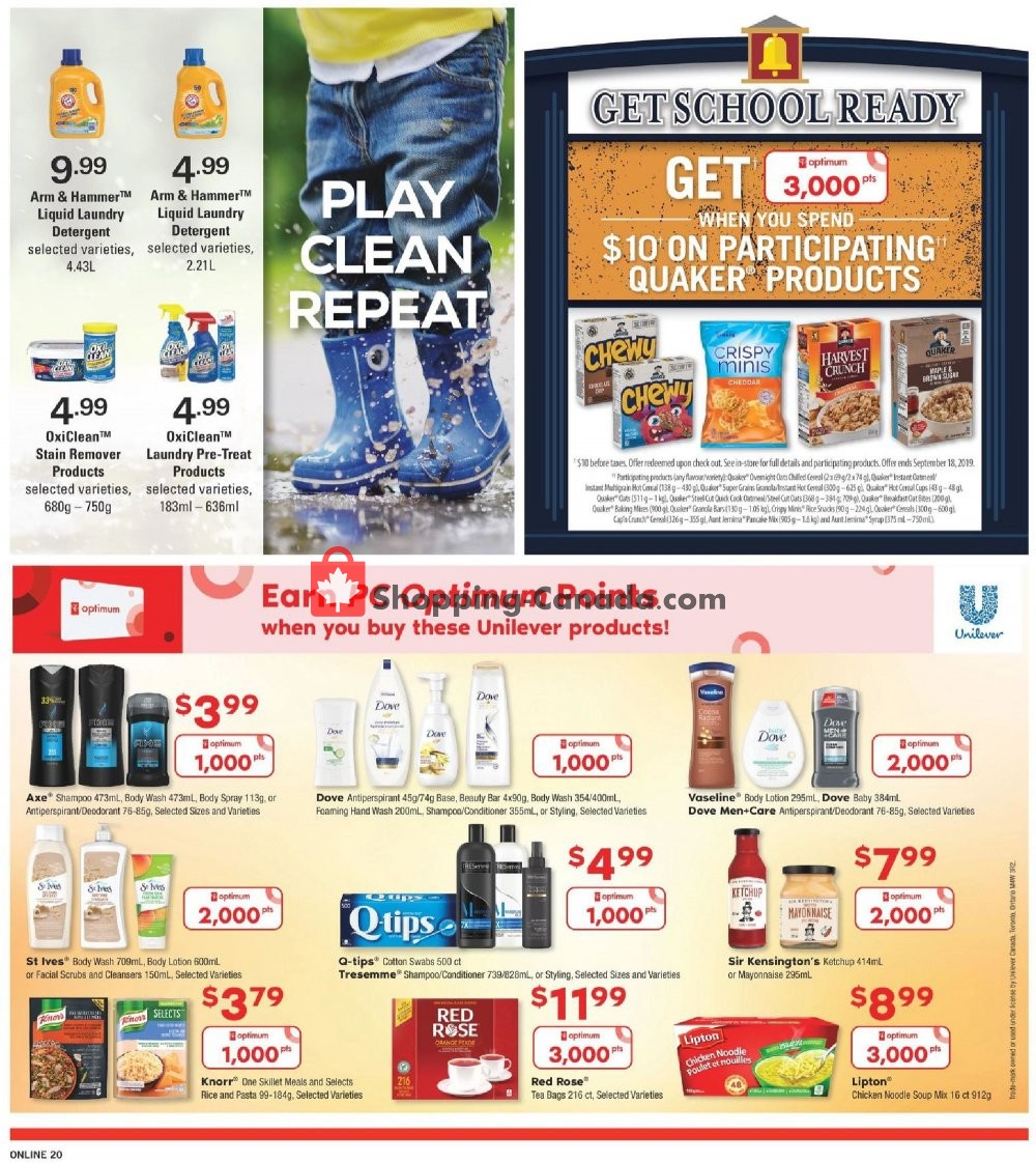 Fortinos flyer from Thursday September 12, 2019 to Wednesday September 18, 2019 - page 20