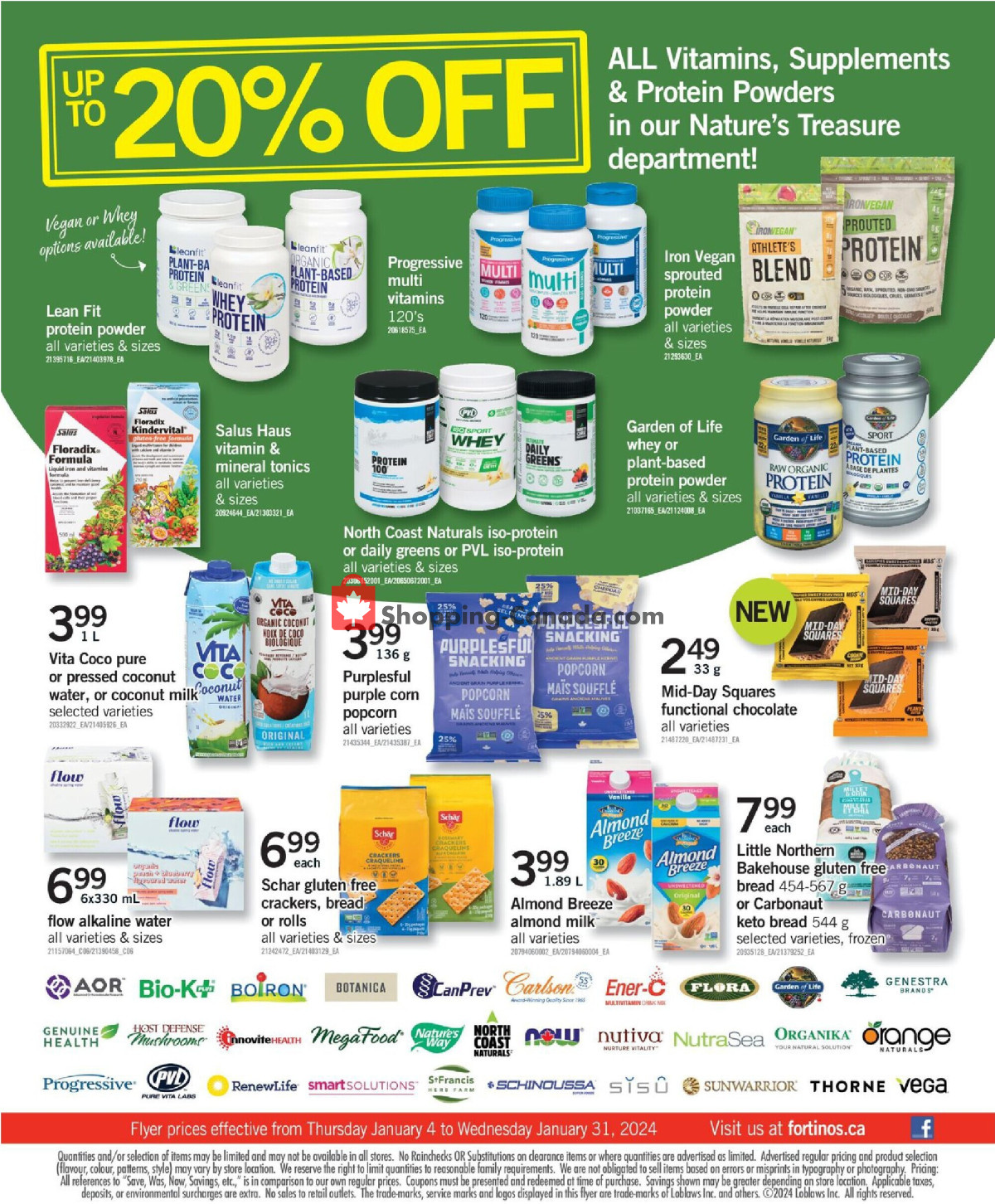 Fortinos flyer from Thursday January 4, 2024 to Wednesday January 10, 2024 - page 16