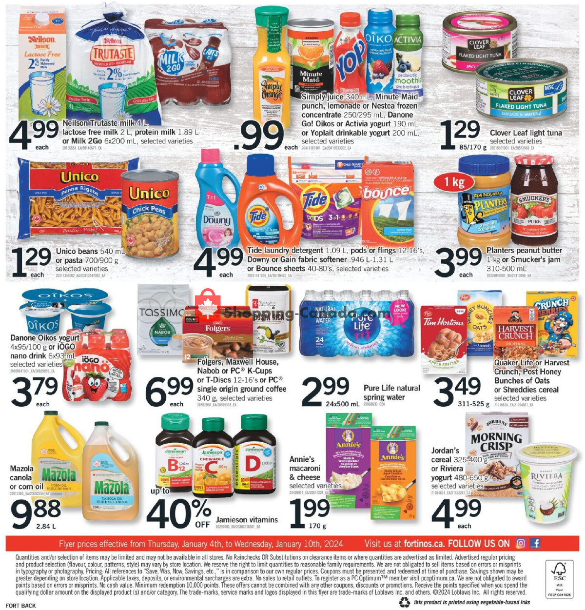Fortinos flyer from Thursday January 4, 2024 to Wednesday January 10, 2024 - page 2