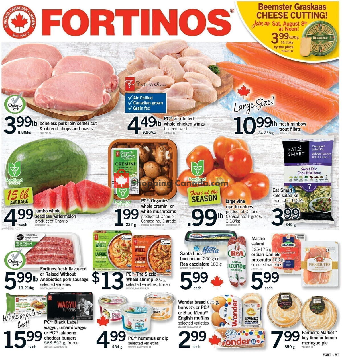 Fortinos flyer from Thursday August 6, 2026 to Wednesday August 12, 2026 - page 23