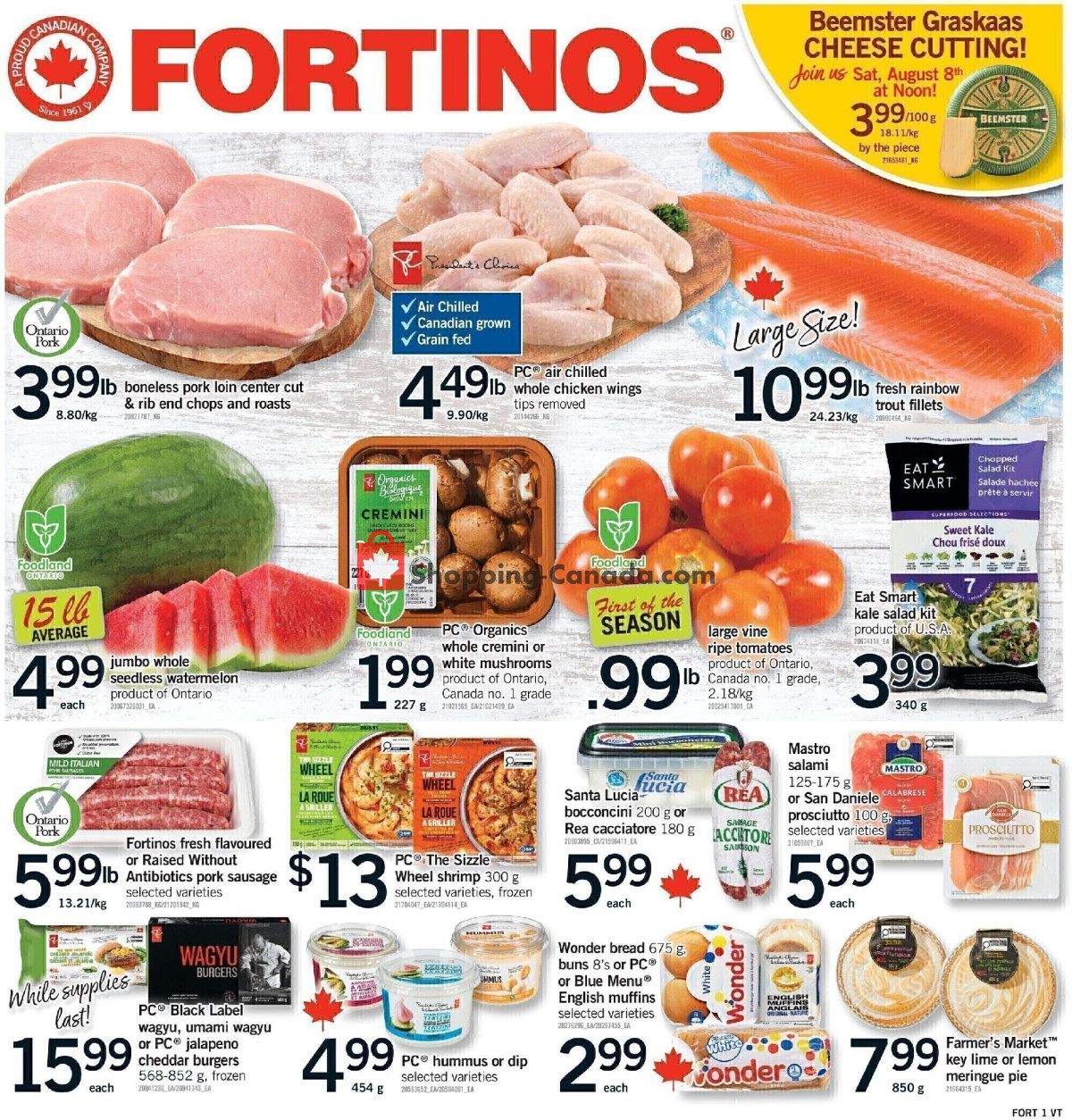 Fortinos flyer from Thursday August 6, 2026 to Wednesday August 12, 2026 - page 24