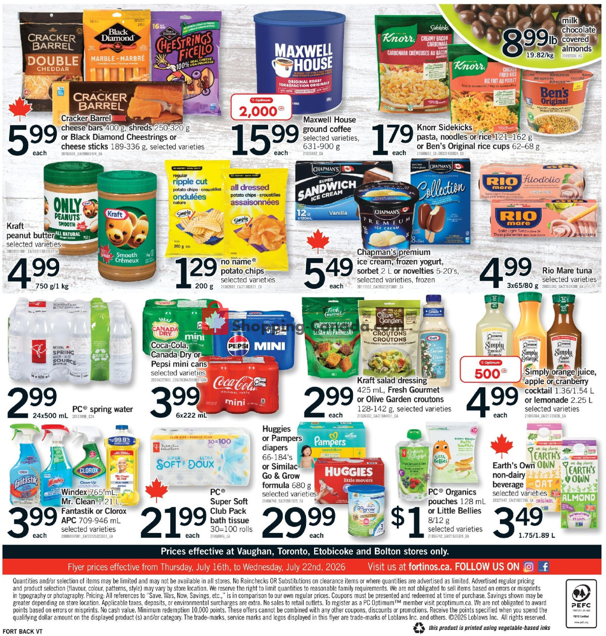 Fortinos flyer from Thursday July 16, 2026 to Wednesday July 22, 2026 - page 4