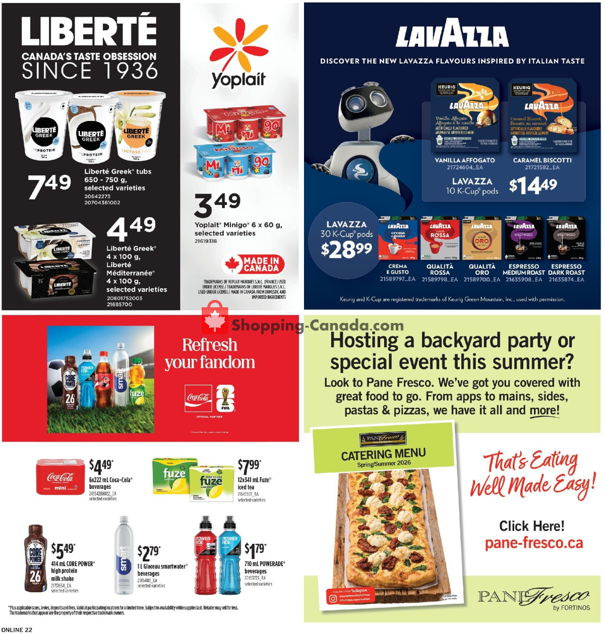 Fortinos flyer from Thursday July 2, 2026 to Wednesday July 8, 2026 - page 22