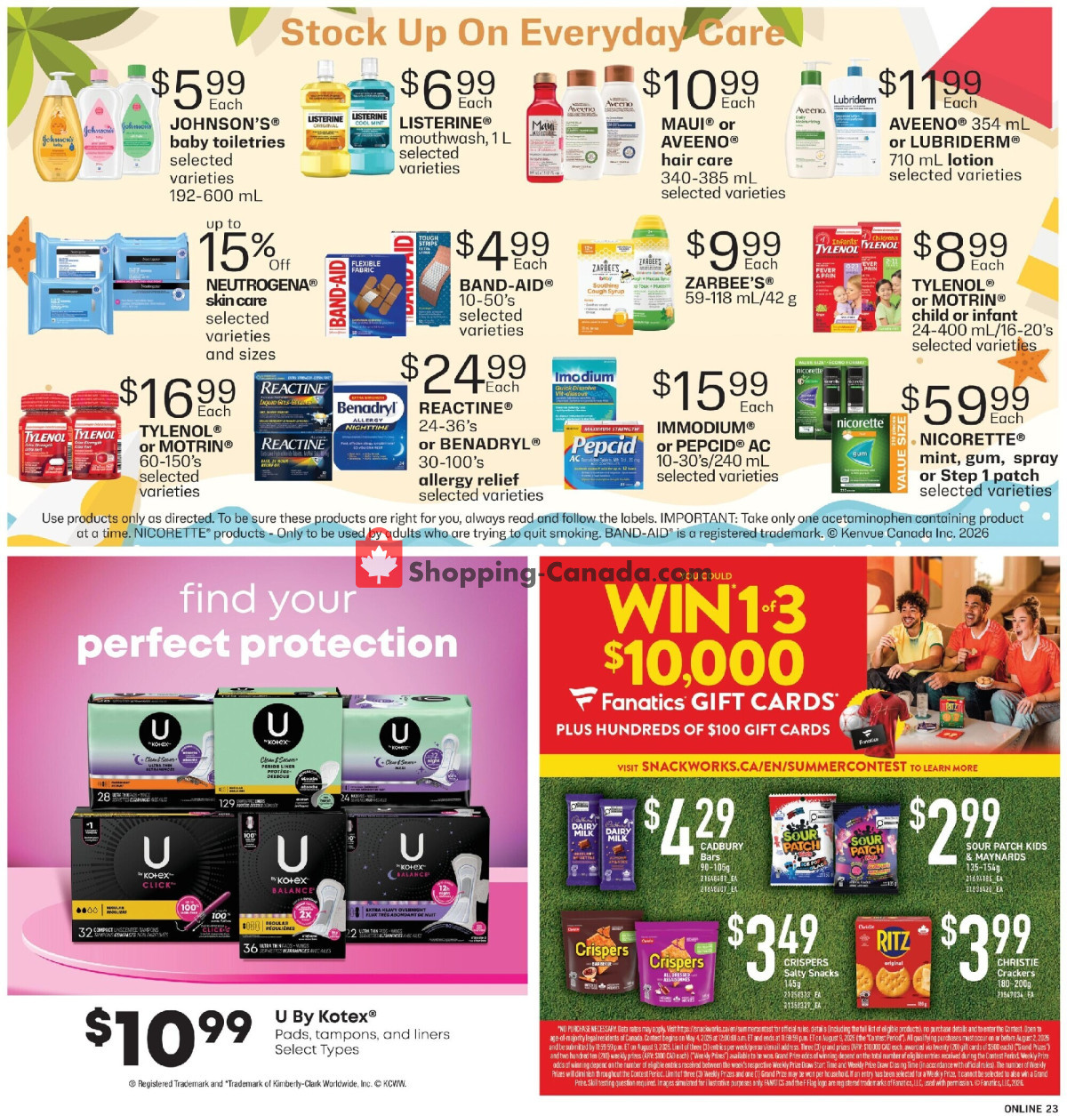 Fortinos flyer from Thursday July 2, 2026 to Wednesday July 8, 2026 - page 23