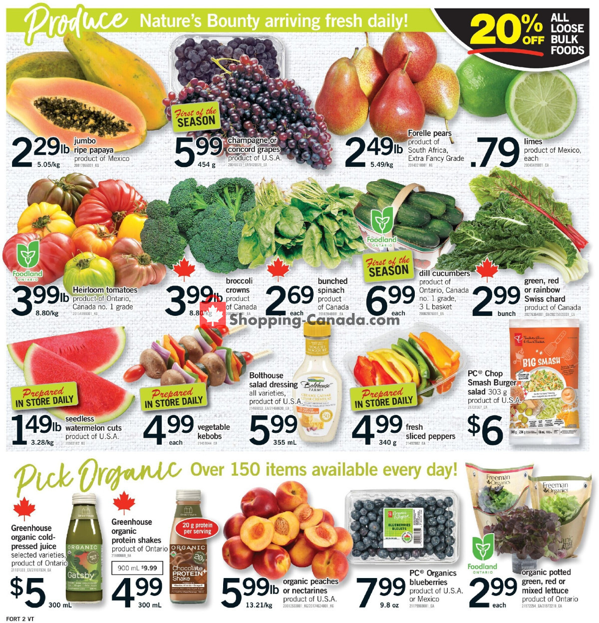 Fortinos flyer from Thursday July 2, 2026 to Wednesday July 8, 2026 - page 3