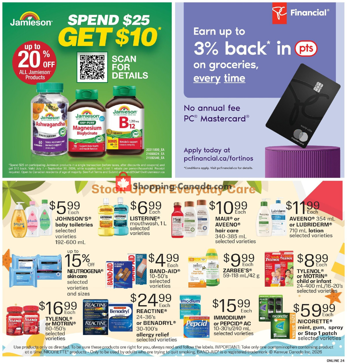 Fortinos flyer from Thursday July 23, 2026 to Wednesday July 29, 2026 - page 24
