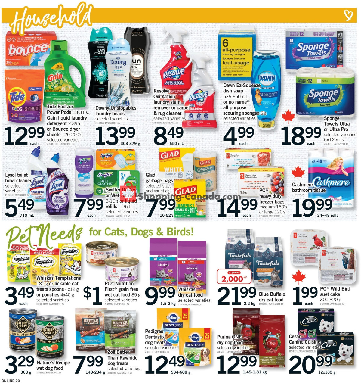 Fortinos flyer from Thursday July 30, 2026 to Wednesday August 5, 2026 - page 20