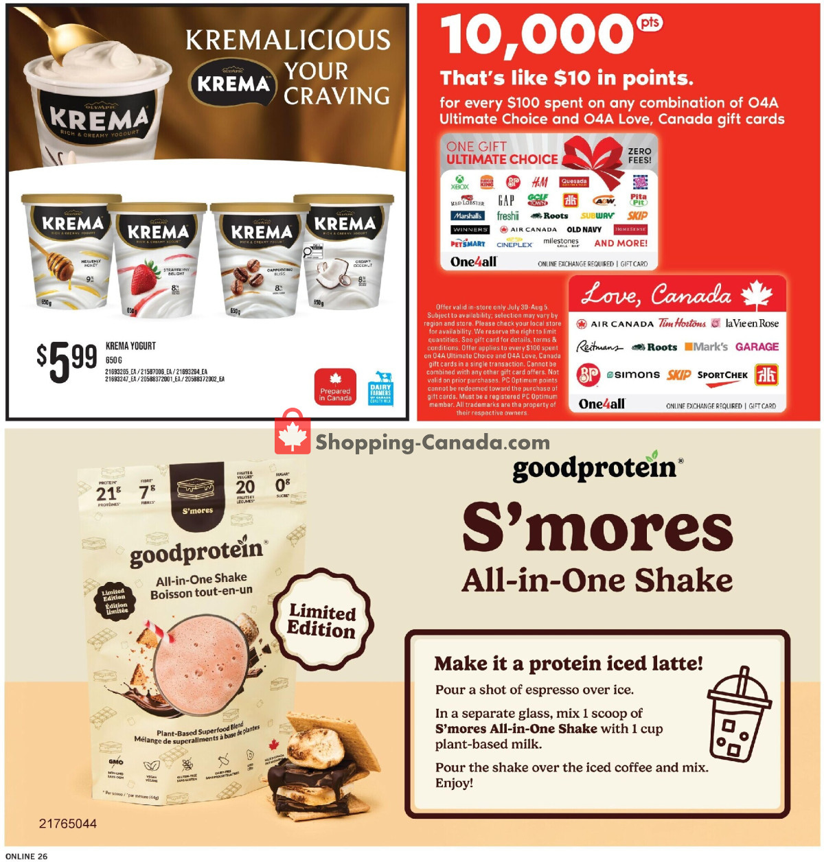 Fortinos flyer from Thursday July 30, 2026 to Wednesday August 5, 2026 - page 26