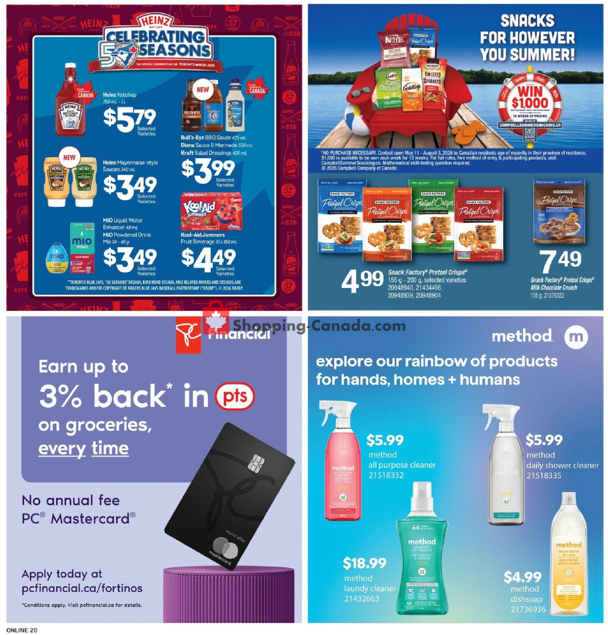 Fortinos flyer from Thursday July 9, 2026 to Wednesday July 15, 2026 - page 20