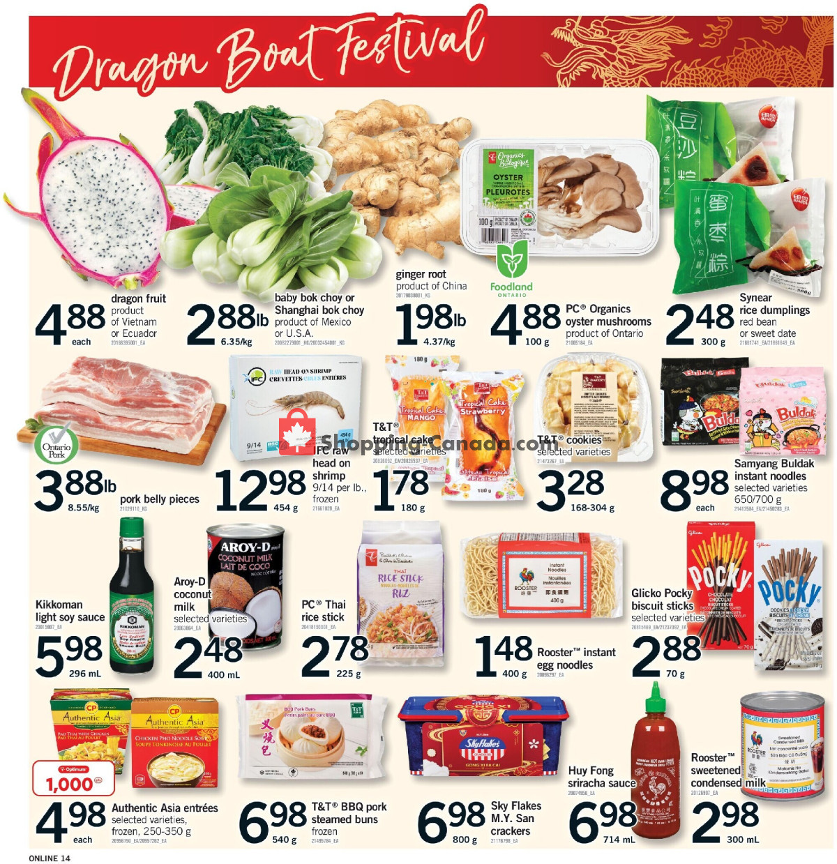Fortinos flyer from Thursday June 11, 2026 to Wednesday June 17, 2026 - page 14