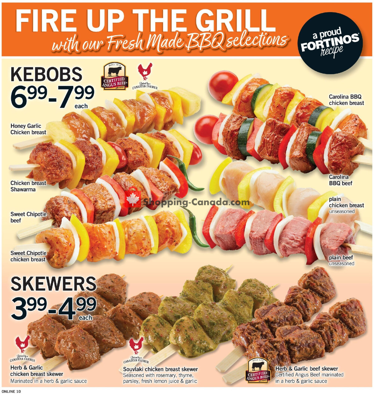 Fortinos flyer from Thursday June 18, 2026 to Wednesday June 24, 2026 - page 10
