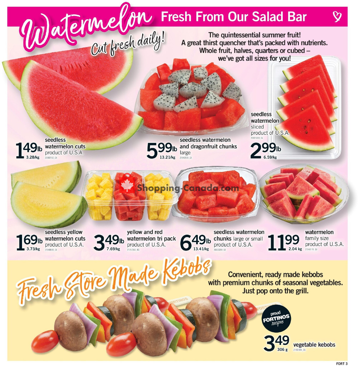 Fortinos flyer from Thursday June 18, 2026 to Wednesday June 24, 2026 - page 4