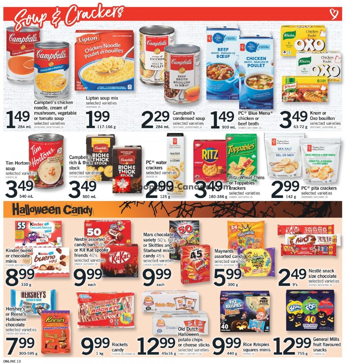 Fortinos flyer from Thursday October 12, 2023 to Wednesday October 18, 2023 - page 13