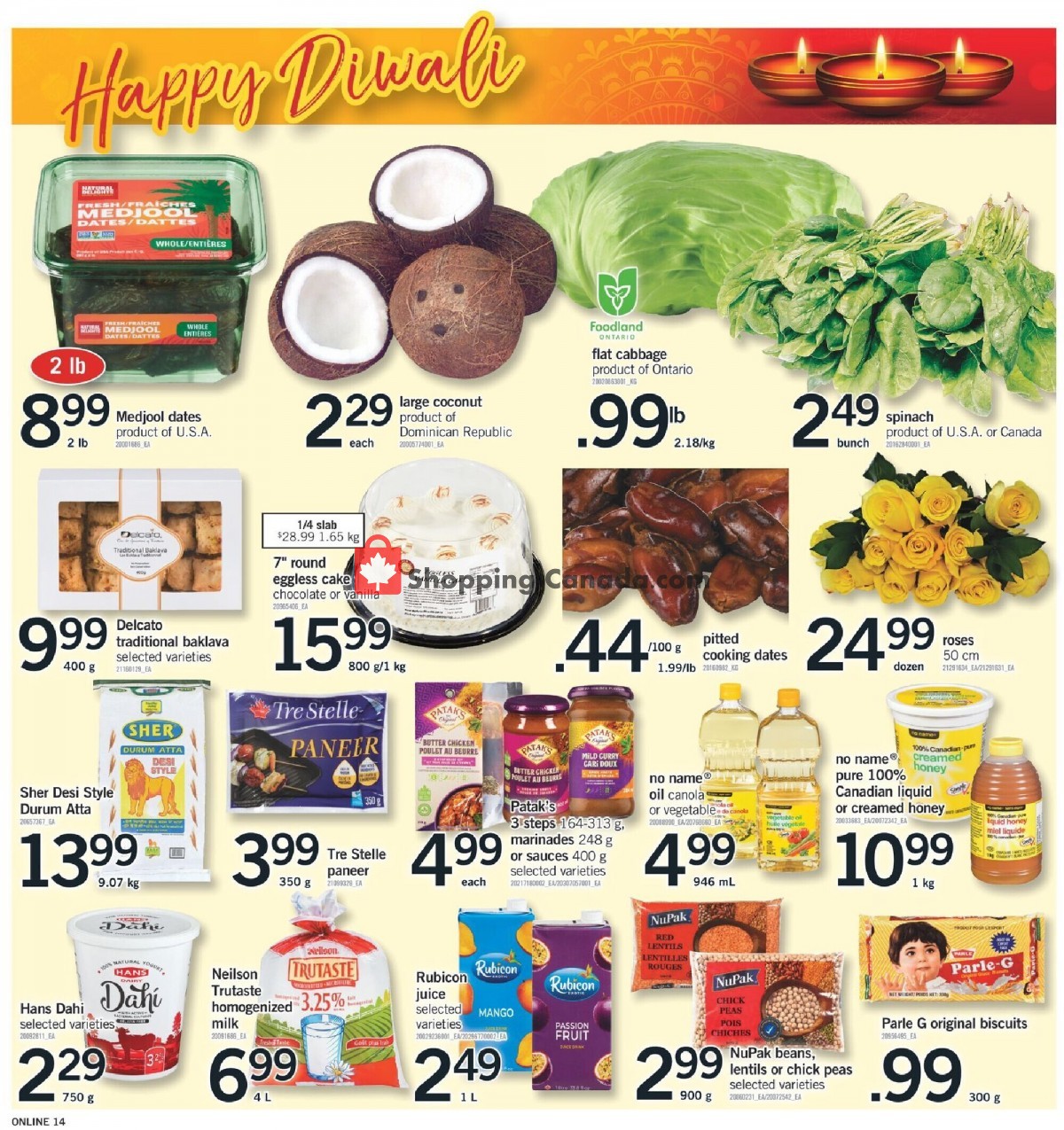 Fortinos flyer from Thursday October 12, 2023 to Wednesday October 18, 2023 - page 14