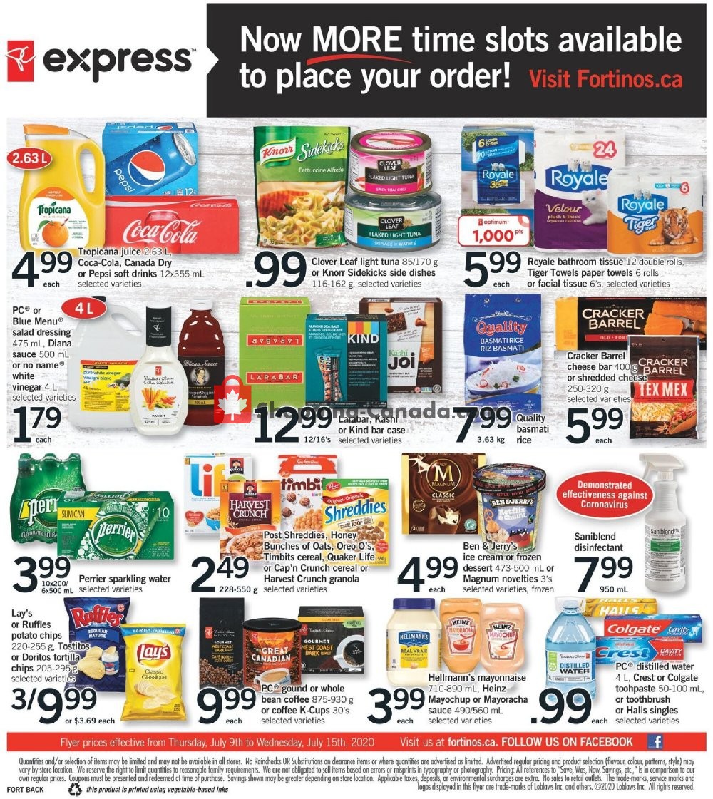 Fortinos flyer from Thursday July 9, 2020 to Wednesday July 15, 2020 - page 2