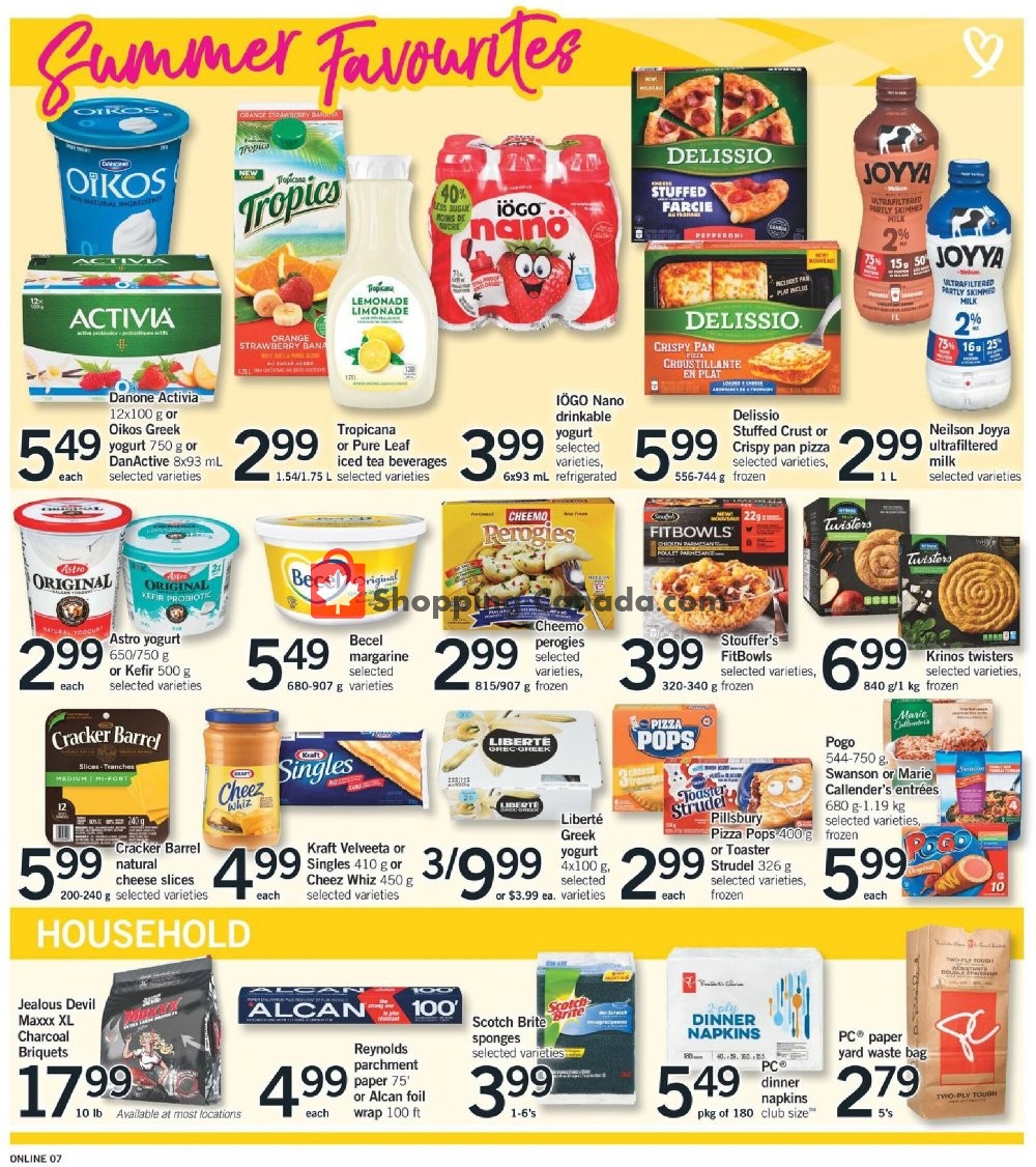 Fortinos flyer from Thursday July 9, 2020 to Wednesday July 15, 2020 - page 7