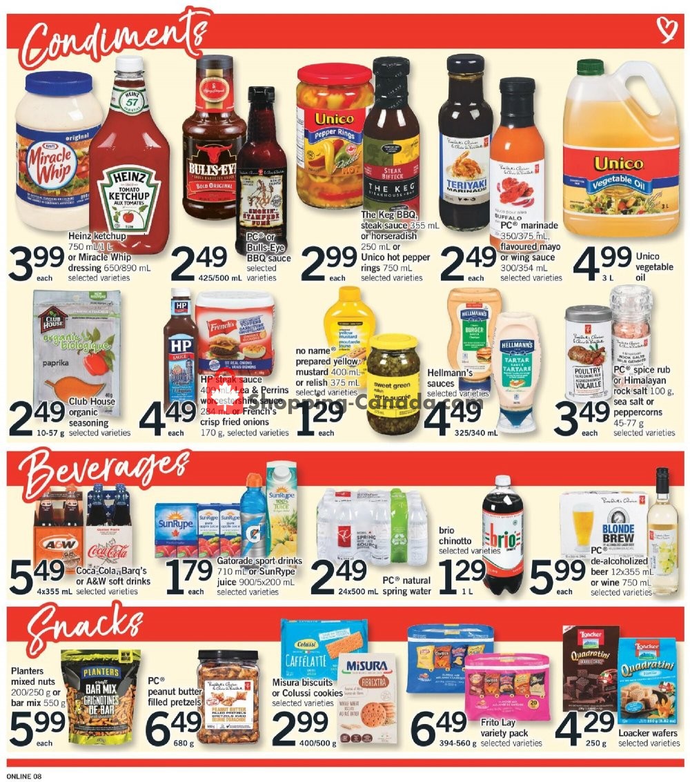 Fortinos flyer from Thursday July 9, 2020 to Wednesday July 15, 2020 - page 8