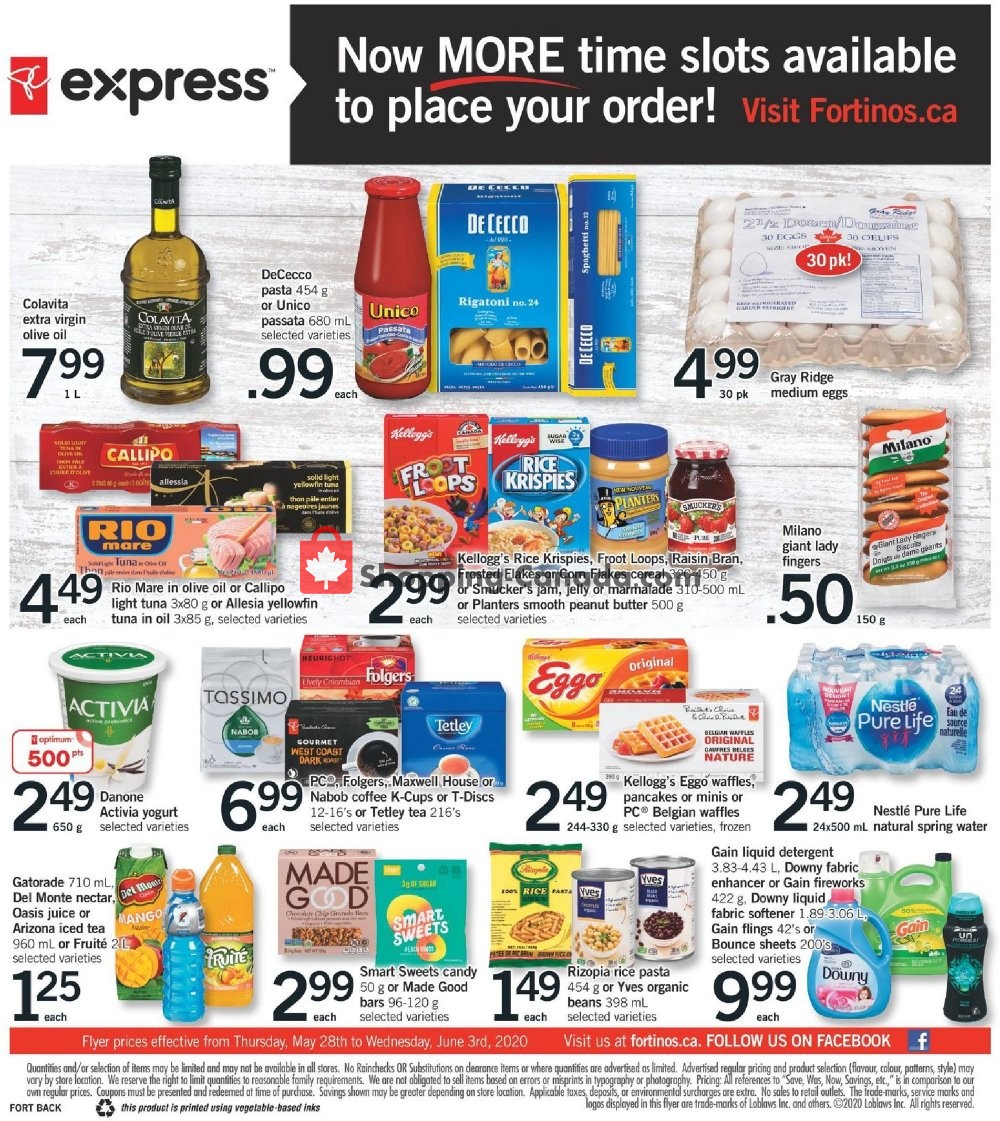 Fortinos flyer from Thursday May 28, 2020 to Wednesday June 3, 2020 - page 2