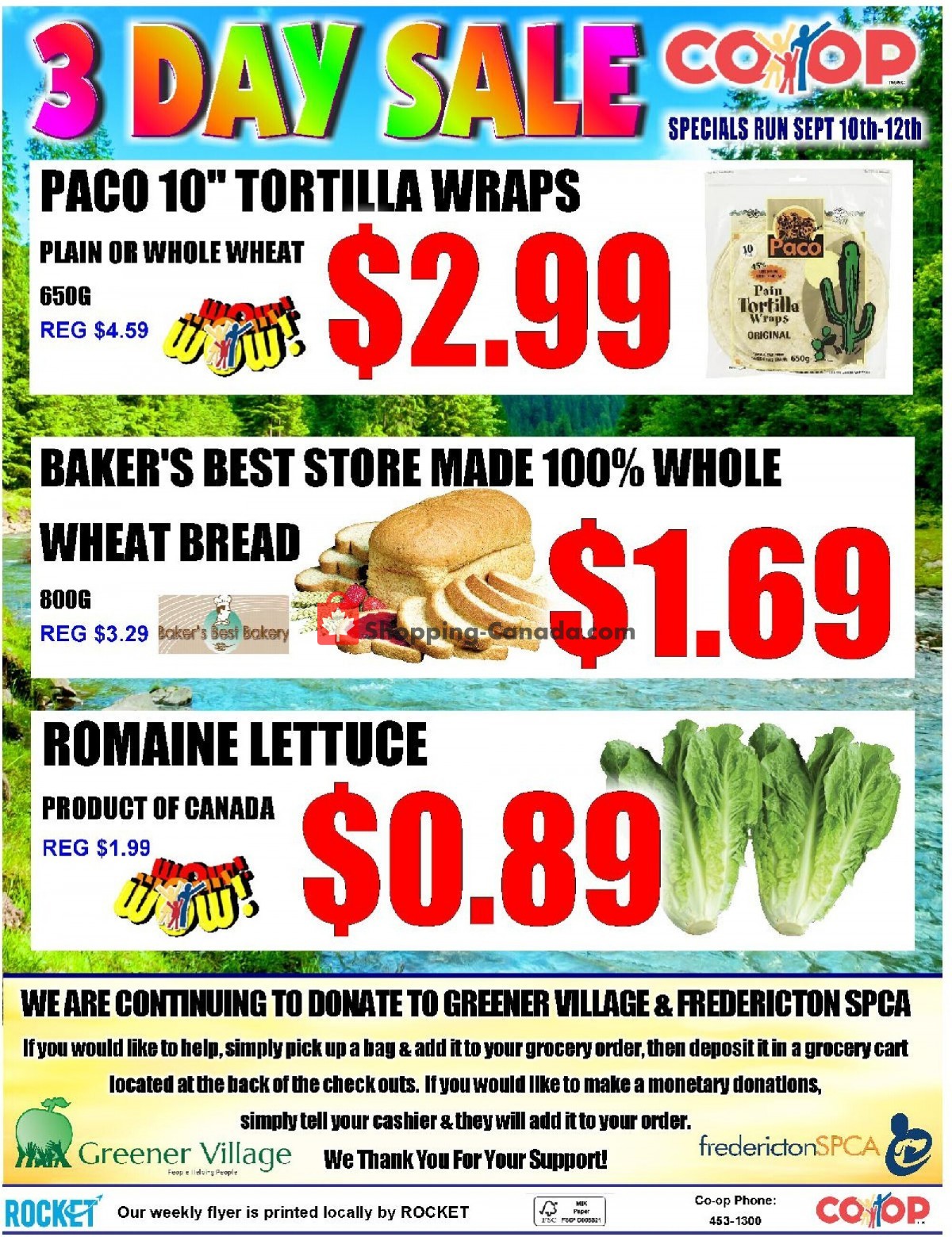 Fredericton Co-op flyer from Thursday September 9, 2021 to Wednesday September 15, 2021 - page 12