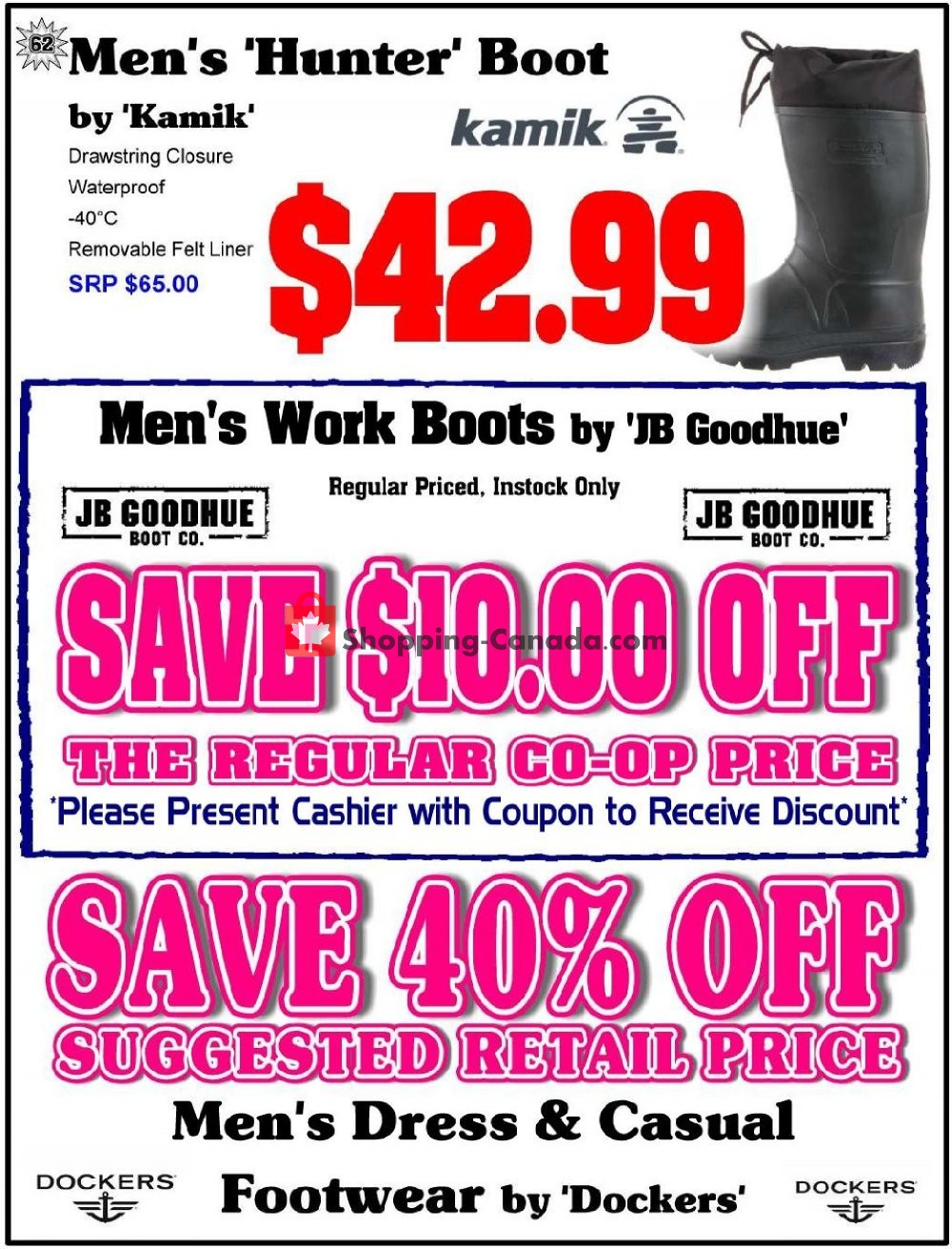 Fredericton Co-op flyer from Friday October 12, 2018 to Thursday October 18, 2018 - page 62