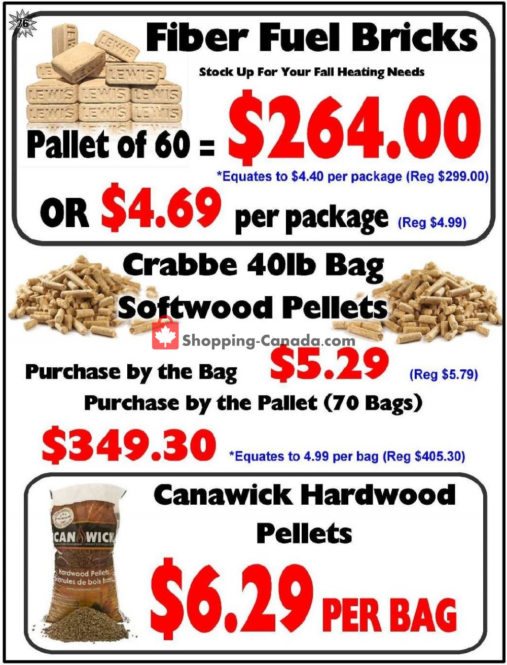 Fredericton Co-op flyer from Friday October 12, 2018 to Thursday October 18, 2018 - page 76