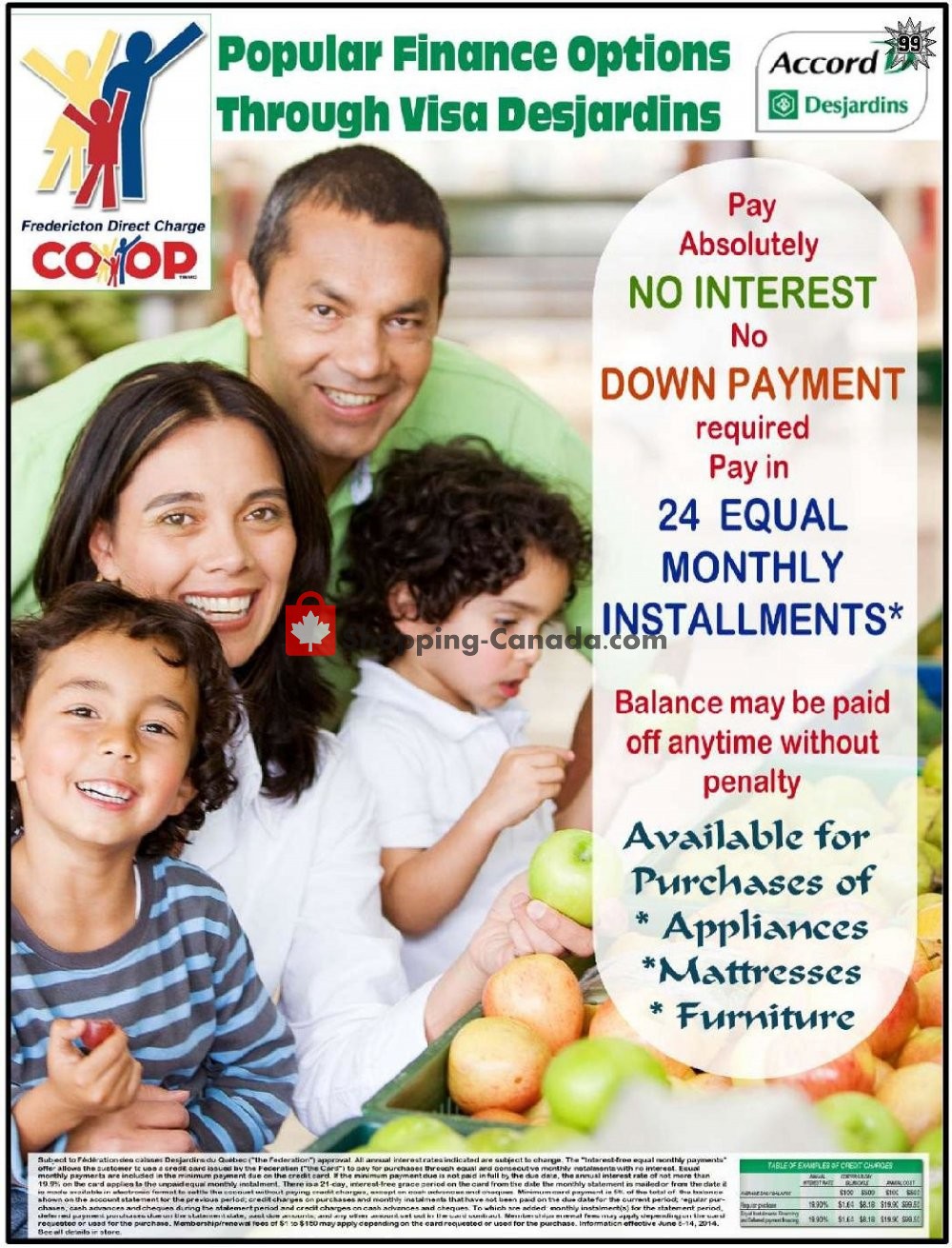 Fredericton Co-op flyer from Friday October 12, 2018 to Thursday October 18, 2018 - page 99