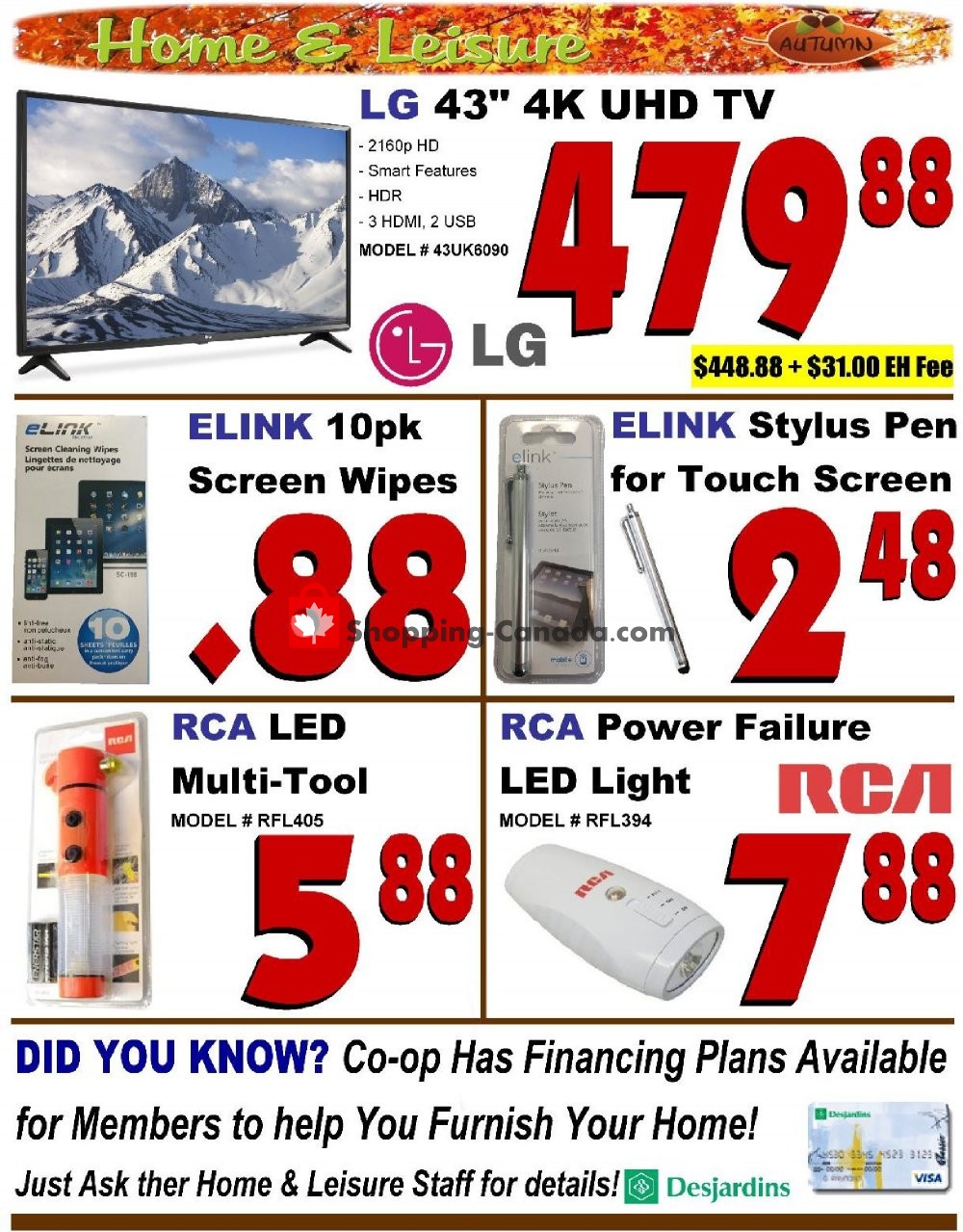 Fredericton Co-op flyer from Friday October 19, 2018 to Thursday October 25, 2018 - page 13