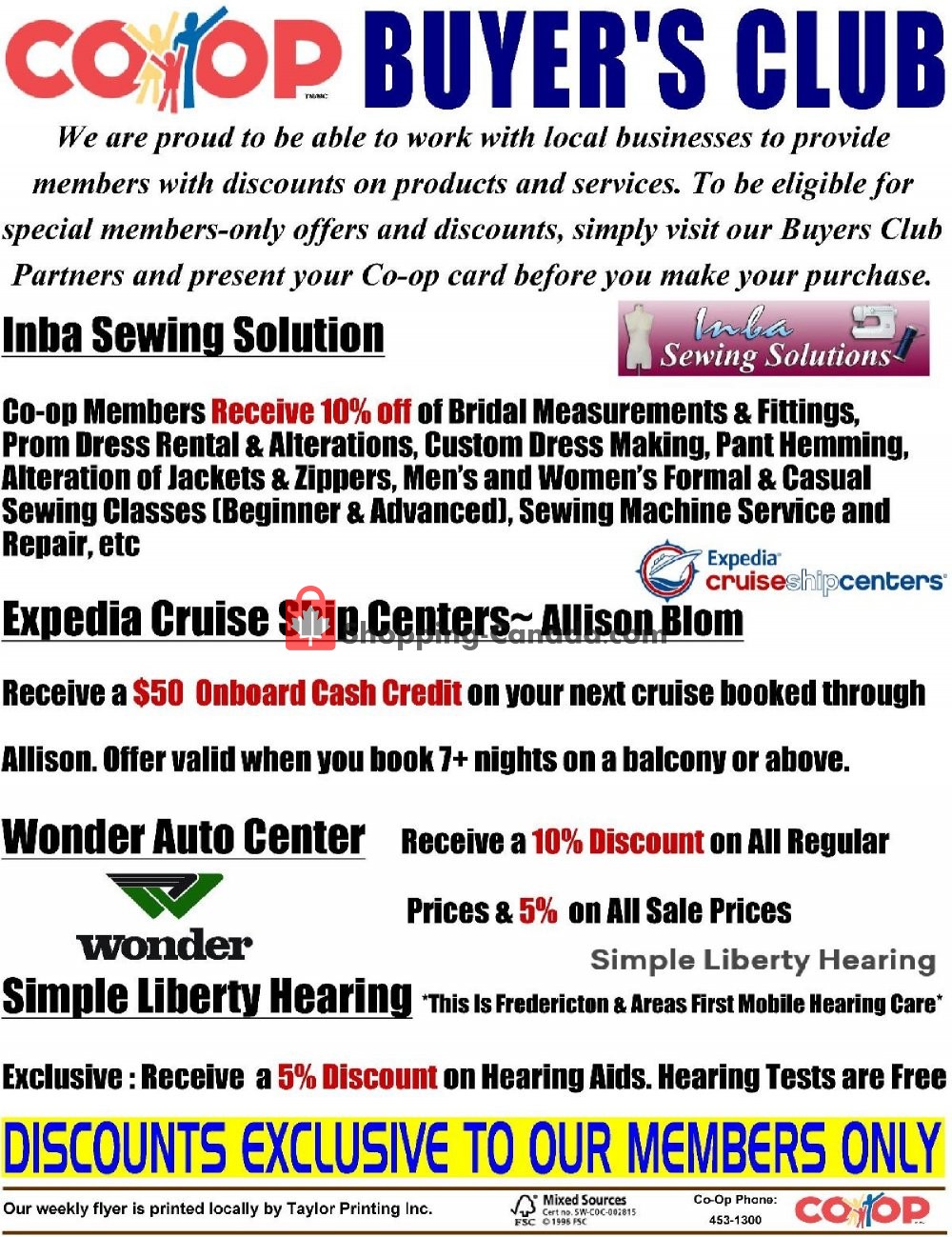 Fredericton Co-op flyer from Friday October 19, 2018 to Thursday October 25, 2018 - page 16